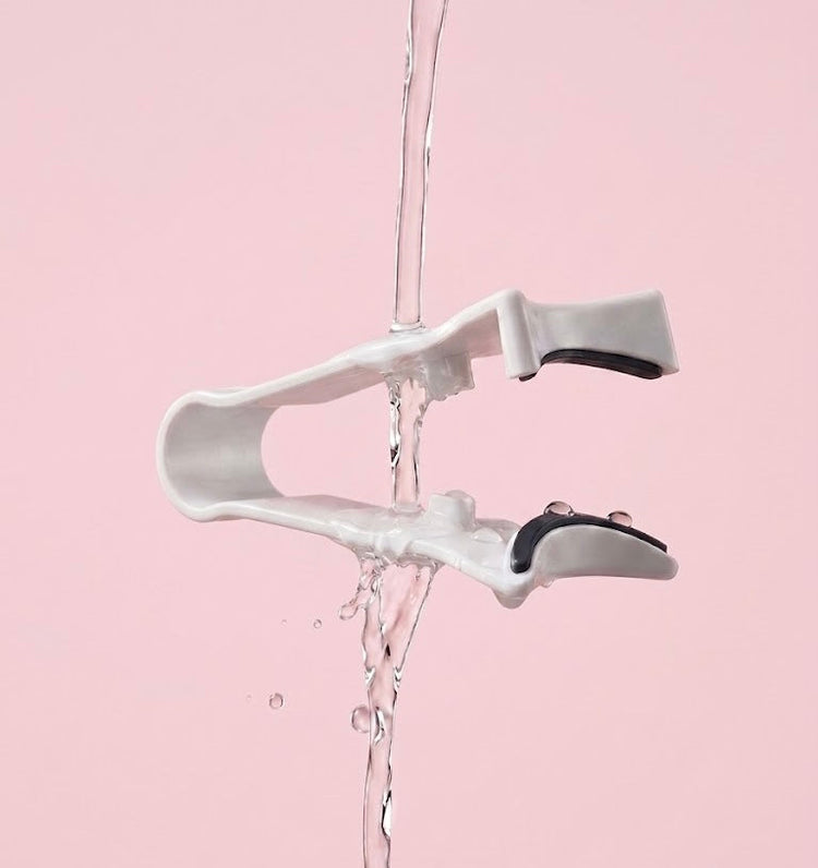 Pince applicatrice magnétique blanche MBEAUTYFACE